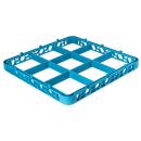 Carlisle Full Size Glass Rack Extender w/ (9) Compartments, Blue (RE914) thumbnail 2