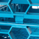 Carlisle Full Size Glass Rack Extender w/ (9) Compartments, Blue (RE914) thumbnail 4