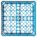 Carlisle OptiClean™ Glass Rack w/ (16) Compartments - (2) Extenders, Blue (RG16-214) thumbnail 2