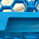 Carlisle OptiClean™ Glass Rack w/ (16) Compartments - (2) Extenders, Blue (RG16-214) thumbnail 5