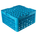 Carlisle OptiClean™ Glass Rack w/ (16) Compartments - (4) Extenders, Blue (RG16-414) thumbnail 4
