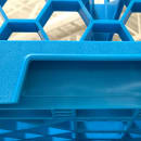 Carlisle OptiClean™ Glass Rack w/ (25) Compartments - (1) Extender, Blue (RG25-114) thumbnail 5