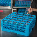 Carlisle OptiClean™ Glass Rack w/ (25) Compartments - (2) Extenders, Blue (RG25-214) thumbnail 5