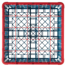Carlisle OptiClean™ Glass Rack w/ (25) Compartments - (3) Extenders, Blue (RG25-3C410) thumbnail 2