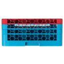 Carlisle OptiClean™ Glass Rack w/ (25) Compartments - (3) Extenders, Blue (RG25-3C410) thumbnail 3