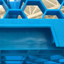 Carlisle OptiClean™ Glass Rack w/ (25) Compartments - (5) Extenders, Blue (RG25-514) thumbnail 6