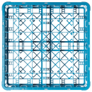 Carlisle OptiClean™ Glass Rack w/ (36) Compartments - Blue (RG3614) thumbnail 2