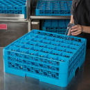 Carlisle OptiClean™ Glass Rack w/ (36) Compartments - (2) Extenders, Blue (RG36-214) thumbnail 5