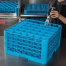 Carlisle OptiClean™ Glass Rack w/ (36) Compartments - (4) Extenders, Blue (RG36414) thumbnail 5