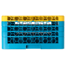 Carlisle OptiClean™ Glass Rack w/ (36) Compartments - (4) Extenders, Blue (RG36-4C411) thumbnail 2
