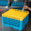 Carlisle OptiClean™ Glass Rack w/ (36) Compartments - (4) Extenders, Blue (RG36-4C411) thumbnail 5