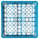 Carlisle OptiClean™ Glass Rack w/ (9) Compartments - (1) Extender, Blue (RG9-114) thumbnail 3