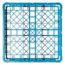 Carlisle OptiClean™ Glass Rack w/ (9) Compartments - Blue (RG914) thumbnail 3