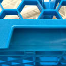 Carlisle Full-Size All Purpose Plate/Tray Peg Rack - Blue (RP14) thumbnail 5