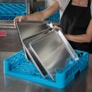 Carlisle Full-Size Dishwasher Bakery Tray/Sheet Pan Rack - Blue (RSP14) thumbnail 5