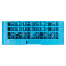 Carlisle OptiClean™ NeWave™ Glass Rack w/ (20) Compartments - (2) Extenders, Blue (RW20-114) thumbnail 2