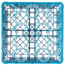 Carlisle OptiClean™ NeWave™ Glass Rack w/ (20) Compartments - (3) Extenders, Blue (RW20-214) thumbnail 2