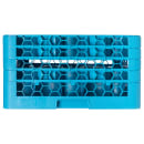 Carlisle OptiClean™ NeWave™ Glass Rack w/ (20) Compartments - (4) Extenders, Blue (RW20-314) thumbnail 2