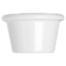Carlisle 1 1/2 oz Melamine Ramekin, White (S27502) thumbnail 3