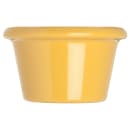 Carlisle 1 1/2 oz Melamine Ramekin, Honey Yellow (S27522) thumbnail 3