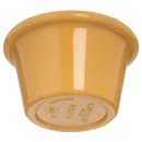 Carlisle 1 1/2 oz Melamine Ramekin, Honey Yellow (S27522) thumbnail 4