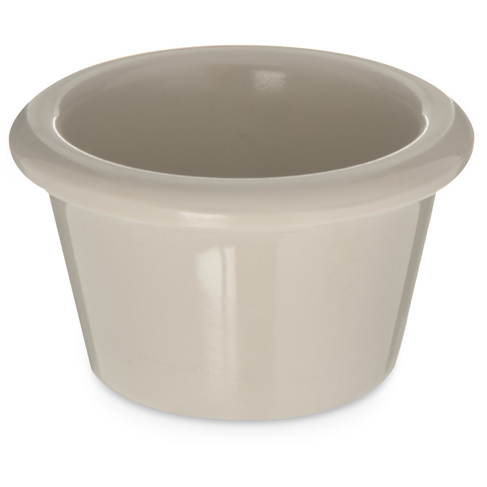 Carlisle 1 1/2 oz Melamine Ramekin, Bone (S27542)