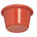 Carlisle 1 1/2 oz Melamine Ramekin, Sunset Orange (S27552) thumbnail 2