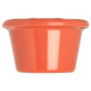 Carlisle 1 1/2 oz Melamine Ramekin, Sunset Orange (S27552) thumbnail 3