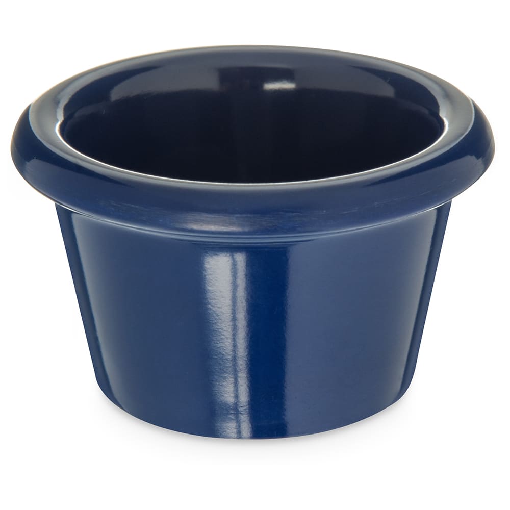 Carlisle 1 1/2 oz Melamine Ramekin, Cobalt Blue (S27560)