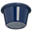 Carlisle 1 1/2 oz Melamine Ramekin, Cobalt Blue (S27560) thumbnail 3