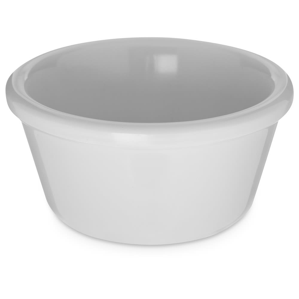 Carlisle 3 oz Melamine Ramekin, White (S28002)