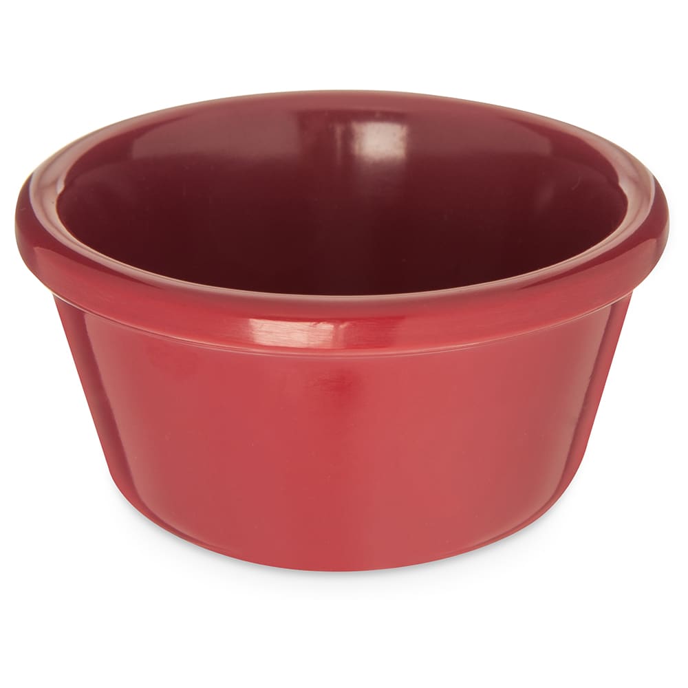 Carlisle 3 oz Melamine Ramekin, Roma Red (S28058)