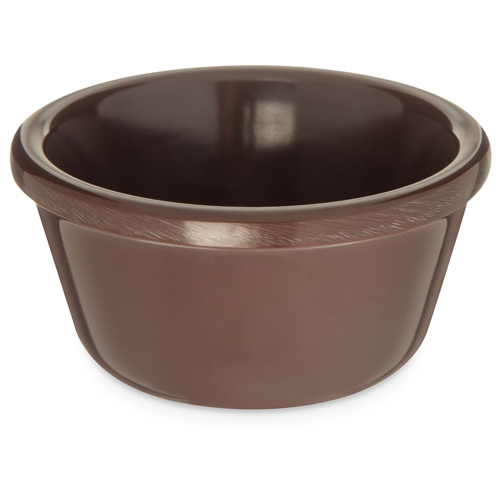 Carlisle 3 oz Melamine Ramekin, Chocolate (S28069)