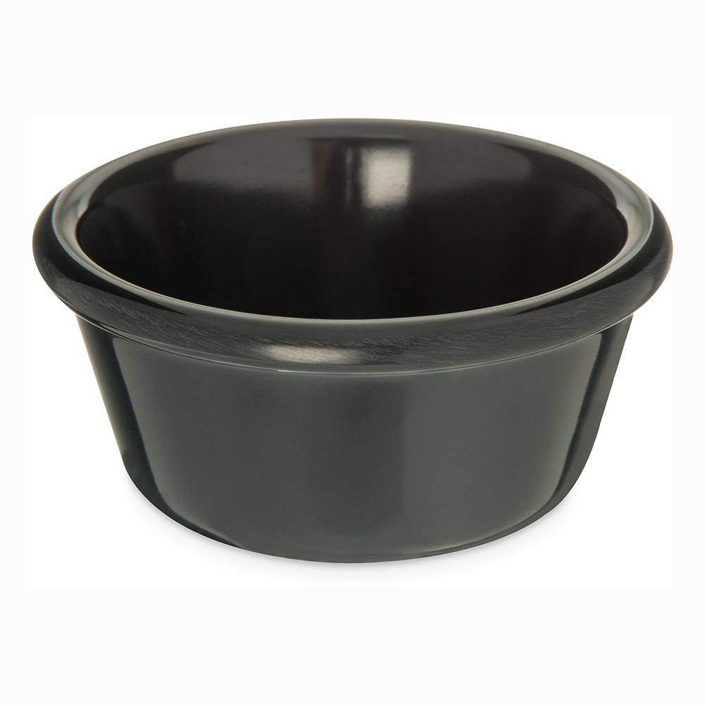 Carlisle 6 oz Melamine Ramekin, Black (S29003)