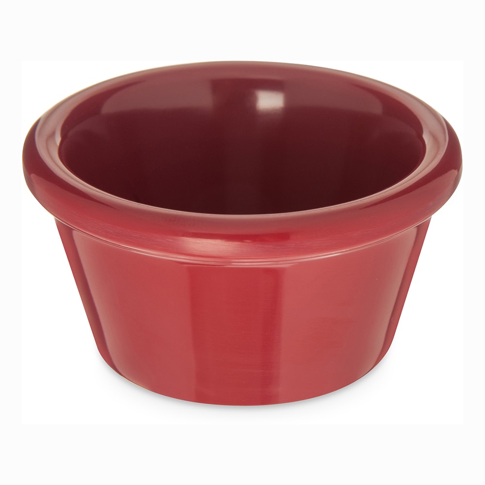 Carlisle 2 oz Melamine Ramekin, Roma Red (S85258)