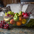 Carlisle 18" Round Salad Bowl w/ 15 qt Capacity, Acrylic, Clear (SB7807) thumbnail 5