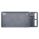 Carlisle 2 Level Polymer Utility Cart w/ 500 lb Capacity, Raised Ledges (UC4018-23) thumbnail 4