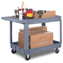 Carlisle 2 Level Polymer Utility Cart w/ 500 lb Capacity, Raised Ledges (UC452523) thumbnail 6