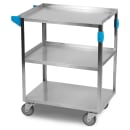 Carlisle 3 Level Stainless Utility Cart w/ 500 lb Capacity, Flat Ledges (UC5031524) thumbnail 2