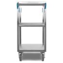 Carlisle 3 Level Stainless Utility Cart w/ 500 lb Capacity, Flat Ledges (UC5031524) thumbnail 4