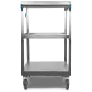 Carlisle 3 Level Stainless Utility Cart w/ 500 lb Capacity, Flat Ledges (UC5032135) thumbnail 2