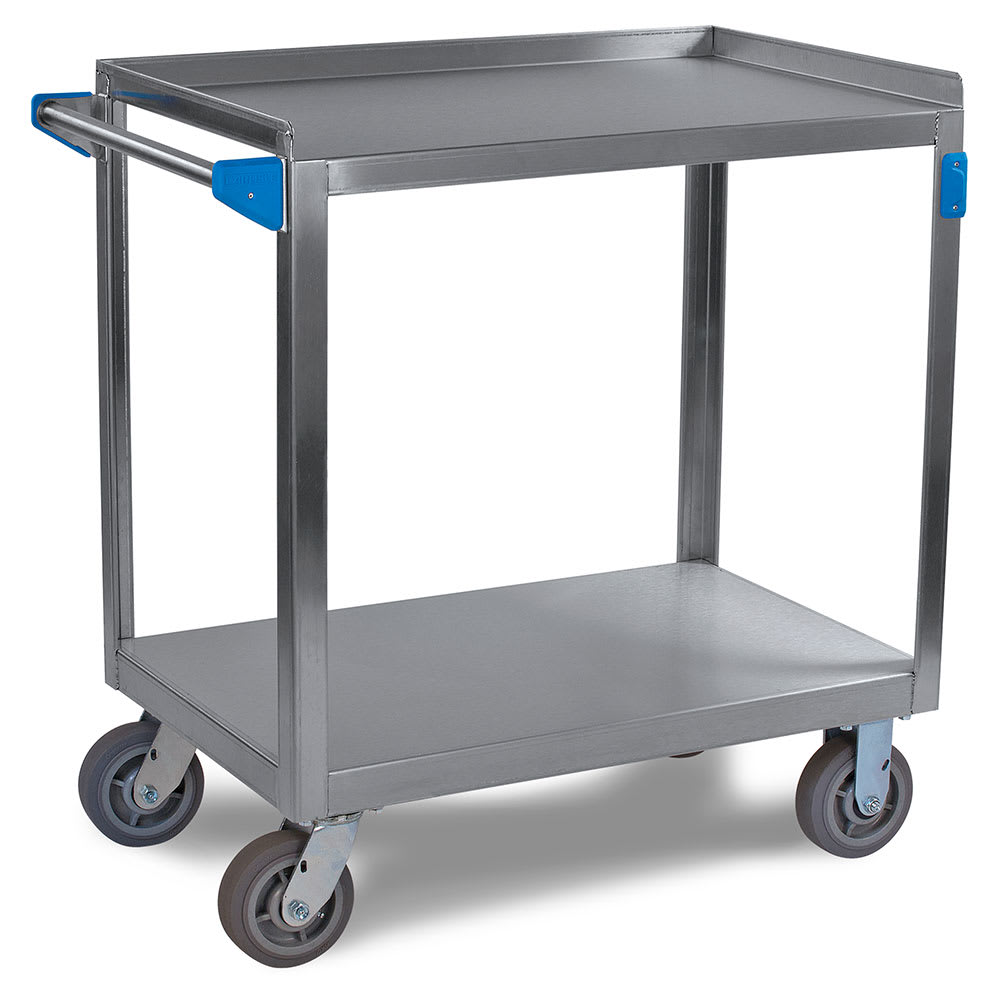 Carlisle 2 Level Stainless Utility Cart w/ 700 lb Capacity (UC7022133)
