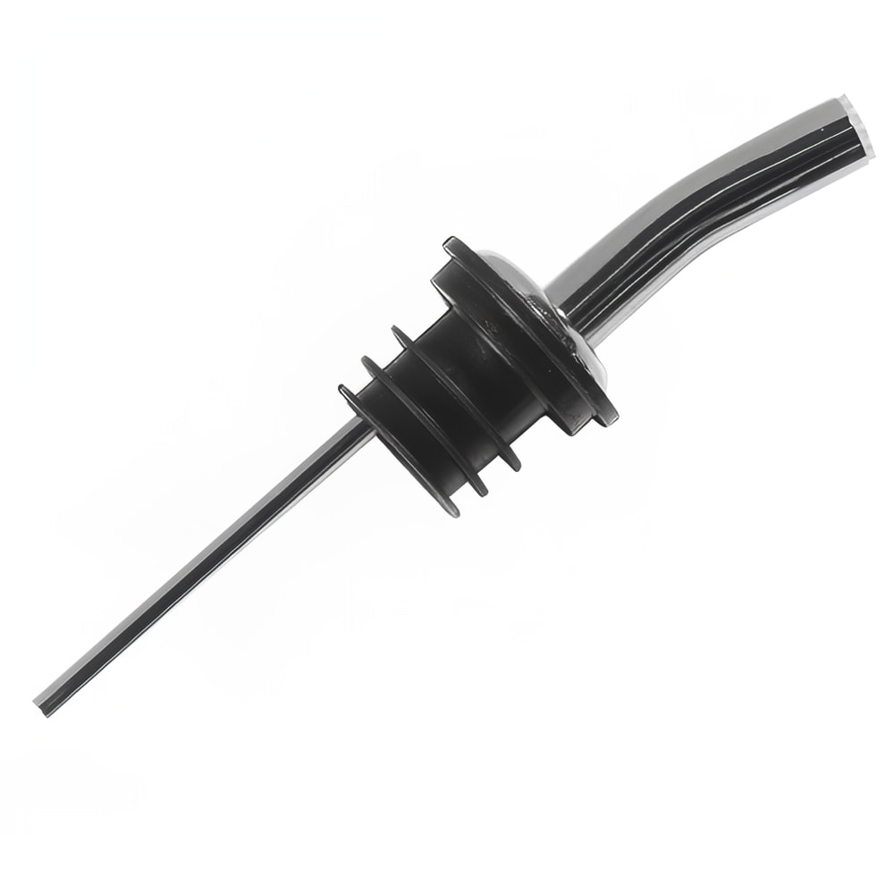 Carlisle Free Flow Liquor Pourer - Plastic, Chrome (WPM2538)