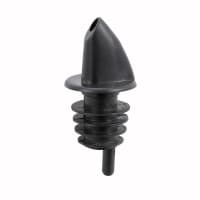 Carlisle Free Flow Liquor Pourer - Plastic, Chrome/Black (WPM8538) thumbnail 4