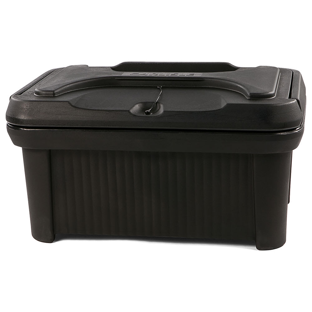 Carlisle Cateraide™ Insulated Food Carrier - 24 qt w/ (1) Pan Capacity, Black (XT180003)