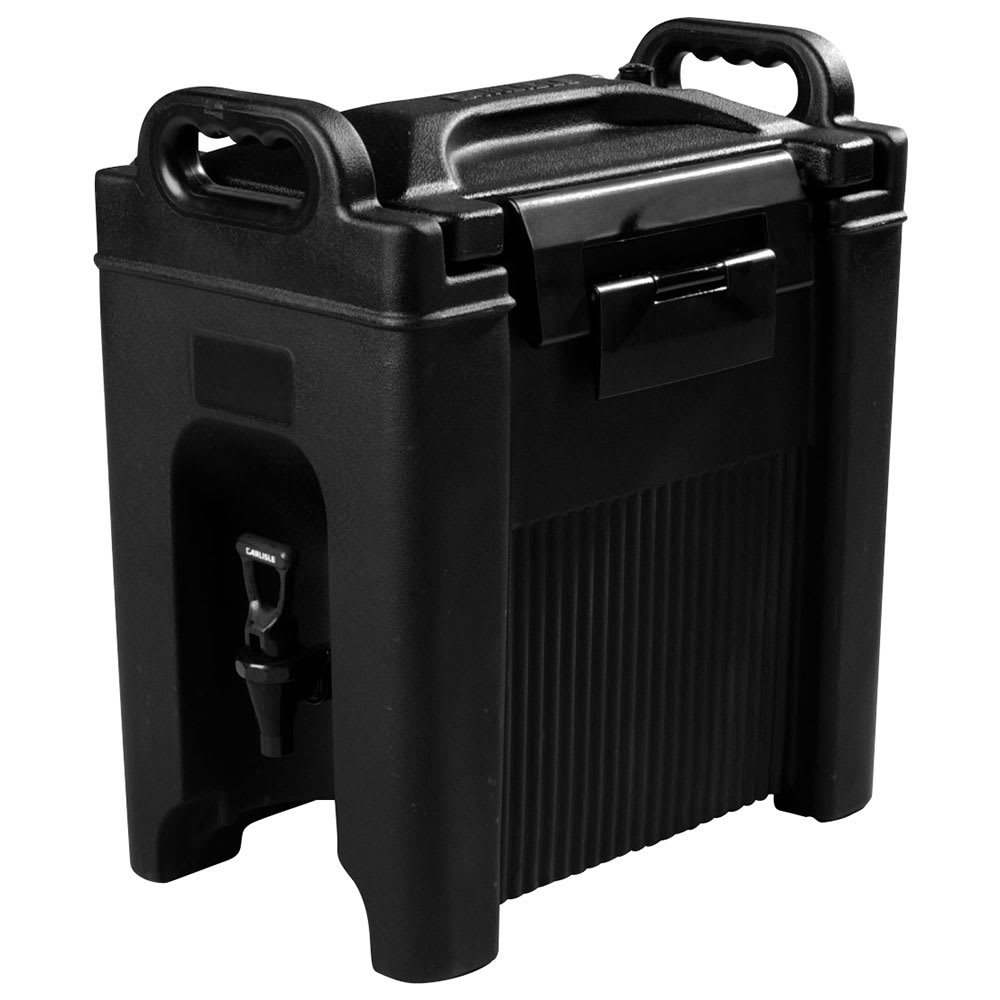 Carlisle 2 1/2 gal Cateraide™ Insulated Beverage Dispenser, Black (XT250003)