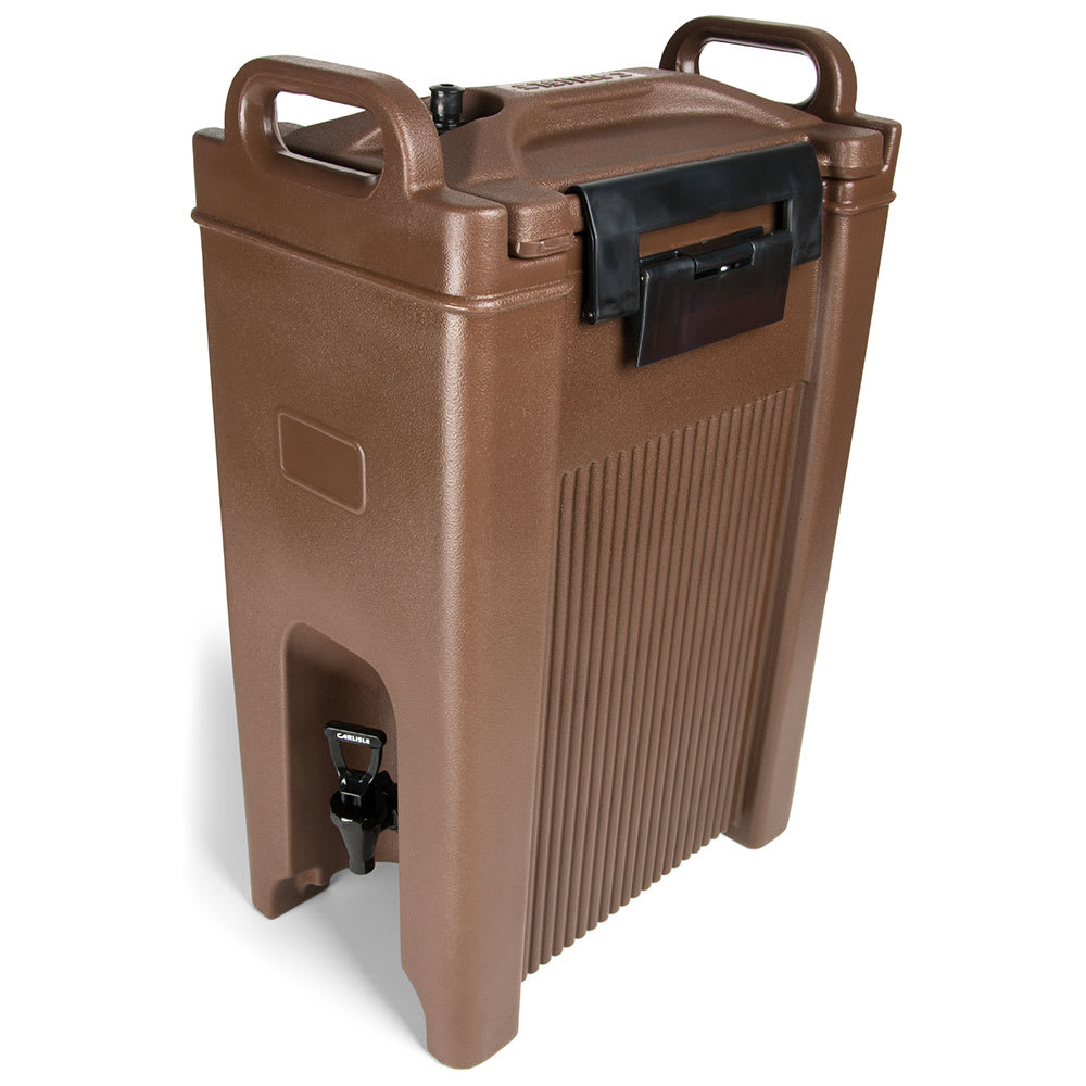 Carlisle 5 gal Cateraide™ Insulated Beverage Dispenser, Brown (XT500001)