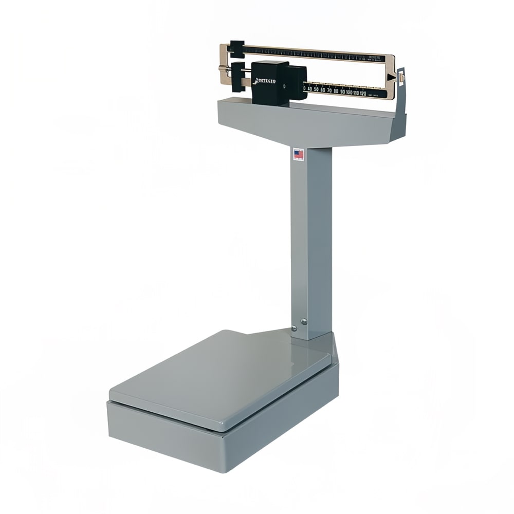 Detecto 4570 Receiving Balance Beam Bench Model Scale w/ Enamel Finish, 130 lb Capacity