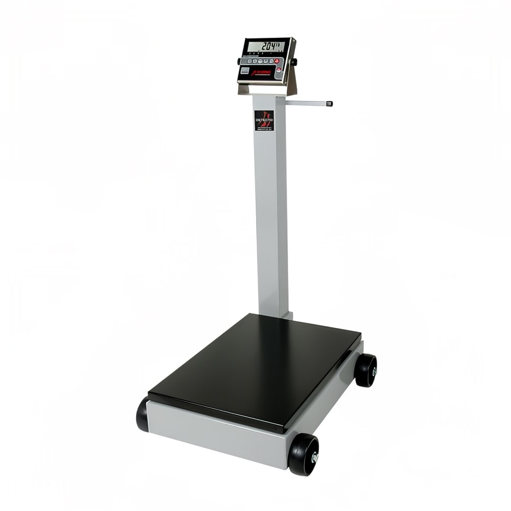 Detecto 8852F-190 1000 lb Digital Portable Scale w/ 190 Weight Display Indicator