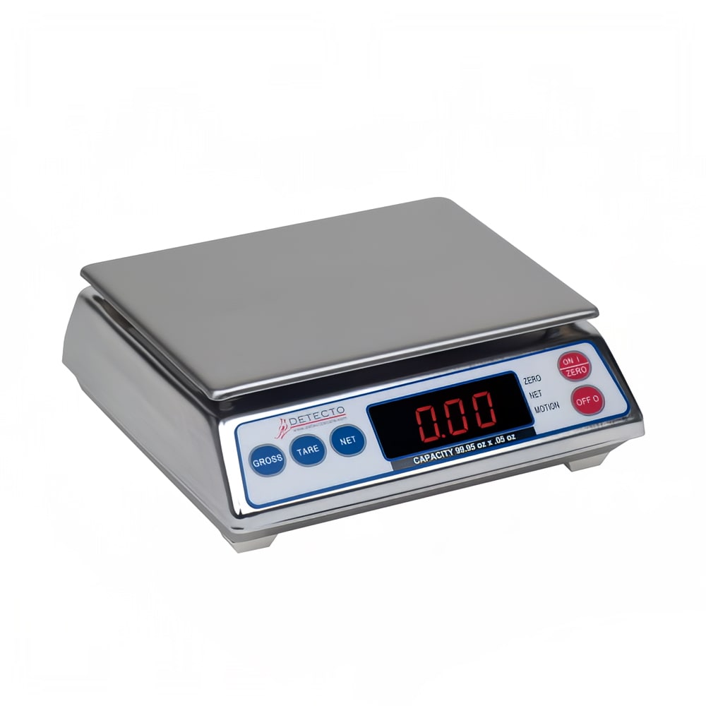Detecto AP-10 Top Loading Scale w/ Digital Display, 9 995/1000 x 1/200 lb Capacity